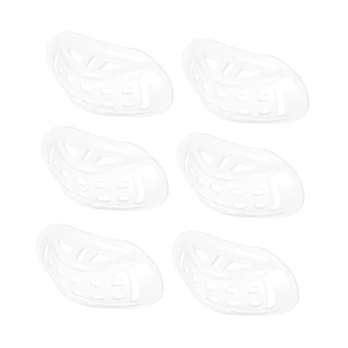 HANABASS 6Pcs Chin Pads for Bike Ski and Helmets Chin Cushion Accessories for Enhanced Comfort and Support