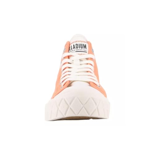 Image of Palladium Unisex Palla Ace Mid Organic Canvas Lace Up Sneaker