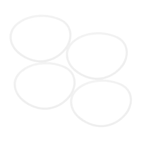Cabilock 4pcs Silicone Gaskets Seal Rings for Juicer Replacement Compatible with Nbw Food Grade Silicone Easy to Install Sealing Effect for Smooth Juice Output