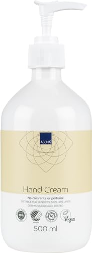 Abena Skincare - Crema de manos sin perfume, 500 ml