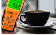 Tipo de contacto digital de alta precisión K termopar sonda termómetro AS877