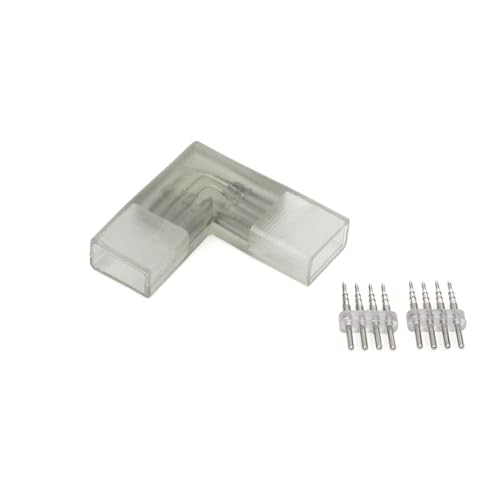 LEDKIA LIGHTING Conector esquina para Tira LED RGB 220V AC SMD IP65 RGB