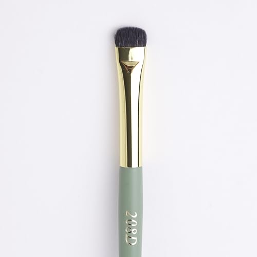 208D FLAT EYESHADOW BRUSH- GOAT HAIR BRUSH FOR LASH LINE AND ACCENTS- MAKEUP BRUSH FOR EYES