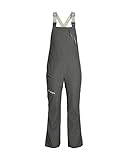 Simms Women's Challenger Bib, Waterproof Fishing Overall, Slate, X-Large