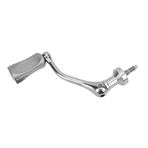 Fishing Reel Handle, Power Handle Replacement Rotary Knob for Spinning Comfort Grip Fishing Reel Parts (Grey)