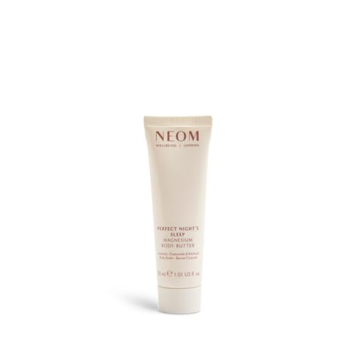NEOM- Perfect Night's Sleep Magnesium Body Butter, 30ml | Lavender, Jasmine & Basil