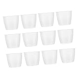 LIFKOME 12 pièces Lot de Tasses à Mesurer pour Riz Plastique Transparent Outil de Mesure...
