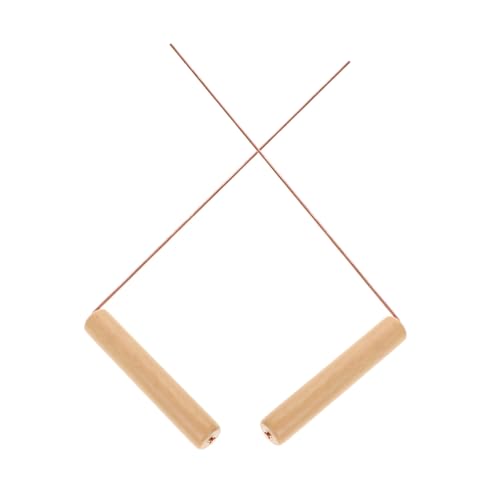 BCOATH Treasure Divining Stick Replacement Sturdy Metal Dowsing Rod Energy Seeking Rods