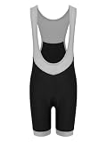YOOJIA Radfahren Bib Shorts Kinder Jungen Kurze Trägerhose mit Sitzpolster Radsport-trägerhosen für Radsport Radfahrren Fahrrad 98-164 Schwarz 134-140