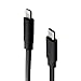 mWorks! mPower! Flat USB-C to Lightning 8-Pin Cable for iPhone/iPad - Black