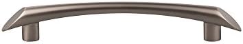 Top Knobs - TK783BSN - Edgewater Pull 5 1/16" - Brushed Satin Nickel - Barrington Collection