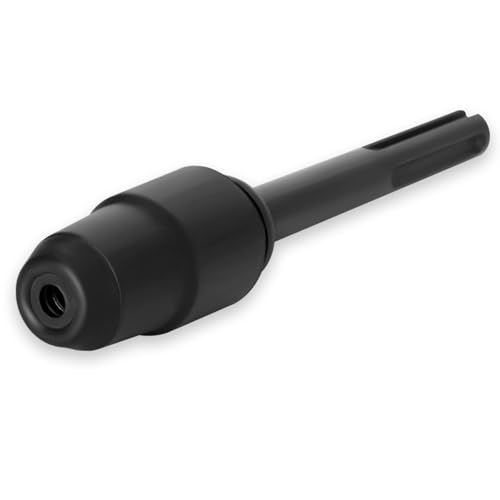 Adaptateur SDS Max à SDS Plus Mandrin Perceuse, 220 mm Rallonge SDS Plus, Raccord Embout Prise pour Marteau Perforateur/Piqueur, Acier Allié pour Forets SDS...