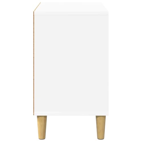 Niche intérieure pour chat blanc | Meuble rectangulaire de sieste - 7