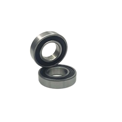 DUKUTS 2 Pcs 6803-2RS Si3N4 Bola Karet Disegel Baja Bola Keramik Hibrida Bantalan 6803 2RS 17 * 26 * 5 Mm untuk Sepeda Bagian