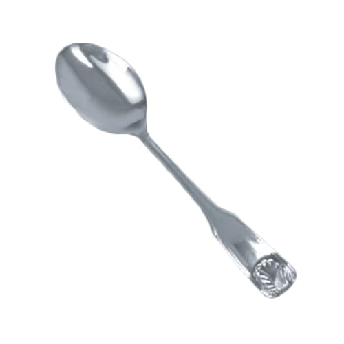 A-to-Z Supply SLSS002 Teaspoon, 6.3", 18/0 Stainless Steel, Mirror-Finish, Sea Shell, Pack of 12