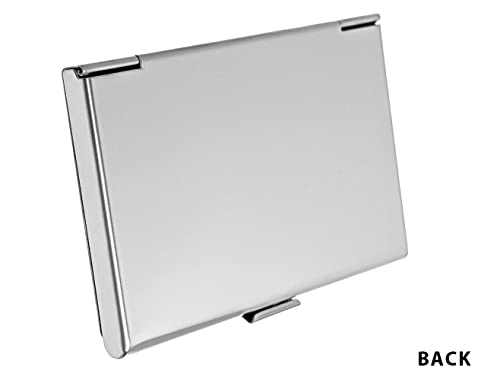 Calendars And More 644-645 Metal Business Card Holder Laser Engraved thumb #3