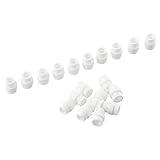 Lecreatekit Paquete de 20 difusores de gas de cerámica para antorcha MB 24KD/36KD MIG/MAG - Gas remolino para consumibles de cabeza de antorcha de anillo