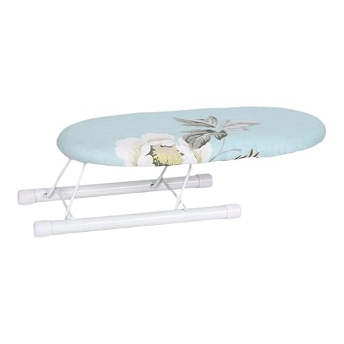 Tabla de planchar plegable, temperatura ajustable, ahorro de espacio, para camisas, mangas, puños, cuello para el hogar
