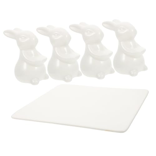 Présentoir à gâteau blanc et support cupcake en céramique