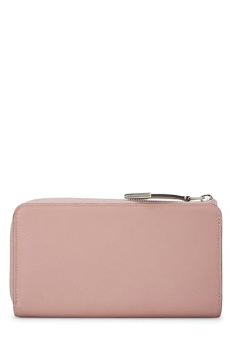 Pre-Loved Pink Taurillon Comete Wallet, Pink2