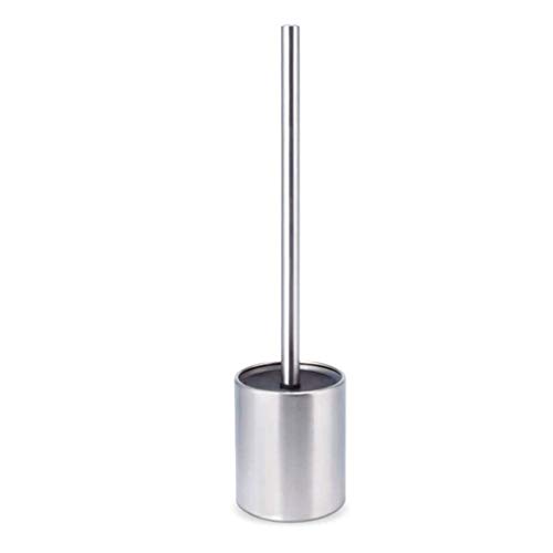 Stainless Steel Toilet Brush and Holder, omic Toilet Bowl Brush for Bathroom, Elegant Design, Easy to Clean, Bathroom Accessories