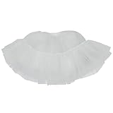 Jupon en : ne peluche pas, ne se déforme pas, rigide et plat, ne se froisse pas facilement, jupe à volants