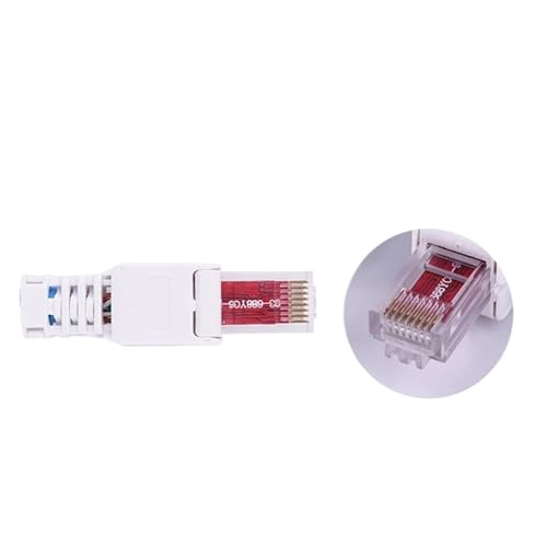 Conector RJ45 Cat6A UTP para cable Ethernet miniatura 3