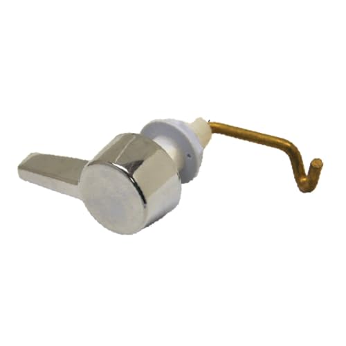 Wholesale Maintenance Supply Replacement for American Standard Pressure Assist 4086 Toilet Tank Lever - Fits American Standard 738153-0020A - Left Hand - Polished Chrome Finish