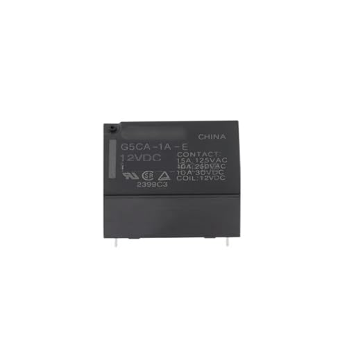 Relé G5CA-1A-E-5VDC miniatura de 4 pines 10A para placas electrónicas de proyectos 2
