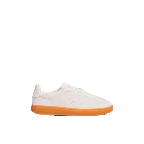 Tommy Hilfiger Tenis Heritage Zapatillas para Mujer, Celeste, 24.0 cm