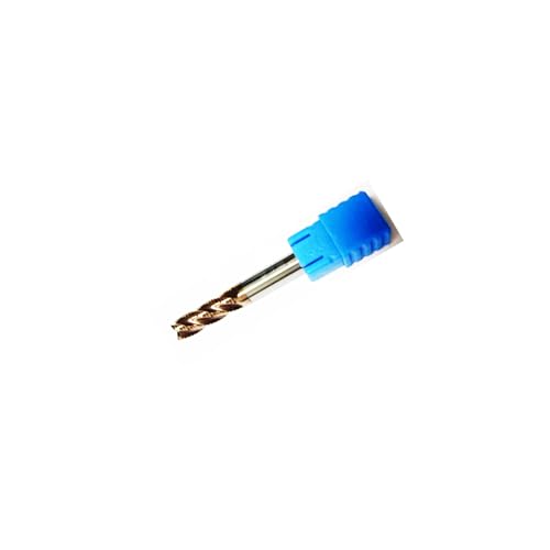 Image of 1Pcs 1 /4 inch Roughing End Mill Set, 4-Flute Carbide Router Bits, 1 /4 inch Shank, 3 /4 inch Cutting Length, HRC45 for Alloy Steel & Hardened Steel - Precision CNC Tools