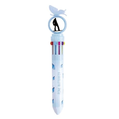 Stylo multicolore skateboard parfait en classe pour personnaliser ses fournitures scolaires