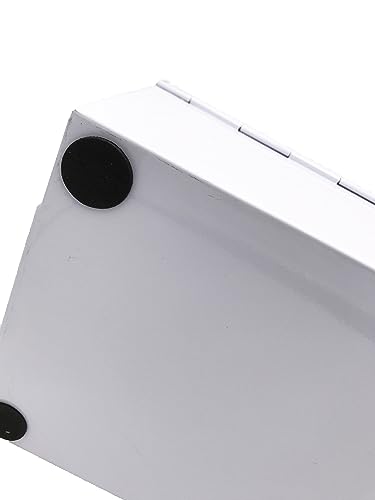 Nobel Medical First Aid Box with Detachable Tray, 2 Layer Storage, Multi Purpose Box, Camping, Workshop, office, Home, Vehicles, Safty Lock White