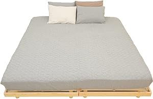 HarvestRoom n[xXg[ Vjbg ~pbh/4lp O[ 240×205cm 100% Rbg Pi t@~[TCY EȒP ۃJ[ ݃J[ ʔN