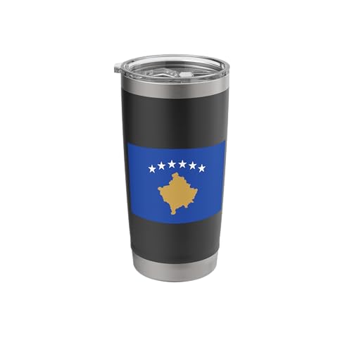 Kosovar Flag of Kosovo Stainless Steel Insulated Tumbler