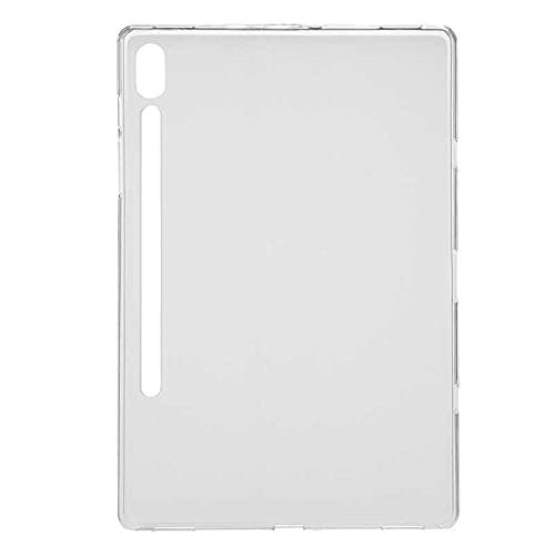 Zore Galaxy ile uyumlu Tab S7 FE LTE (T737-T736-T733-T730) Kılıf Tablet Süper Silikon Kapak Renksiz