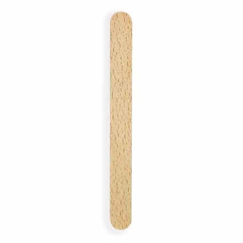 Monouso | 50 Agitadores para Café de Madera 9,3cm, Paletinas de Madera, Utensilios Ecológicos para Servicio de Café y Té