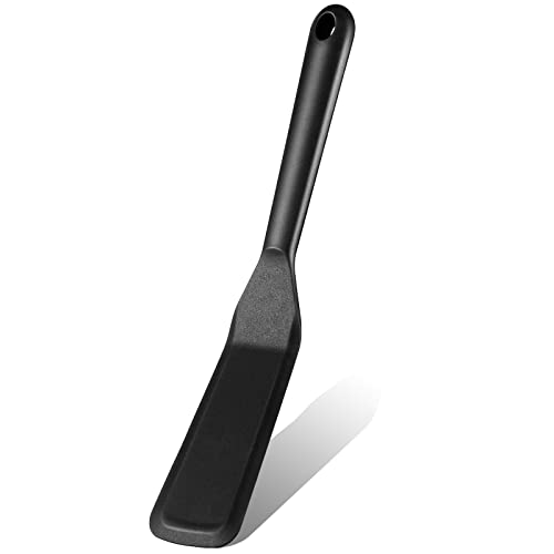 Comparison: Best Spatula For Turning Eggs 7 Silicone Thin Spatula Omelet Turner Long Crepe Spatula Heat Resistant Cooking Non Stick Pancake for Cooking Egg Burgers Pizza Pancake Steak Omelet Crepes(Black)