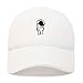 DALIX Astronaut Spaceman Embroidered Trucker Hat in White