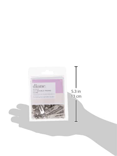 Pinzas para cabello doble con 80 unidades plateadas miniatura 9