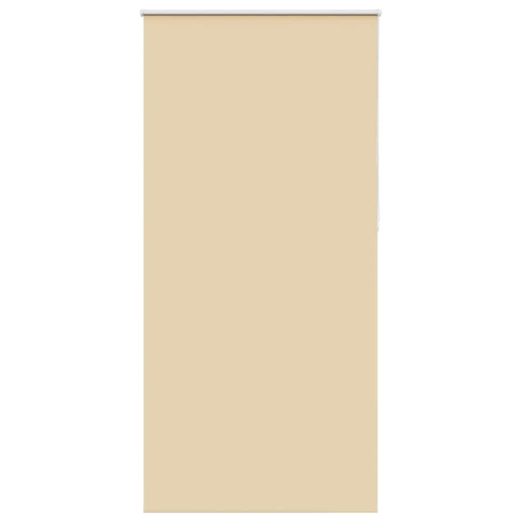 Tenda oscurante a rullo beige, 90 x 230 cm, larghezza tessuto 85,7 cm, protezione solare in poliestere, facile da montare, durevole e resistente alle intemperie