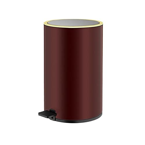 Papelera de acero inoxidable con base sellada para evitar malos olores 2