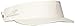 Headsweats  Woven SuperVisor Performance Running/Outdoor Sports Visor, White, One Size Fits All