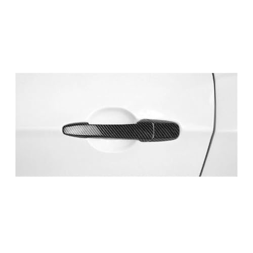 Poignée porte extérieure carbone Mustang pour masquer rayures - 6