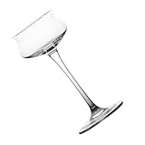 Ipetboom Copa de Martini de Vidrio Copa de Cóctel Elegante y Ligera Diseño Estable para Fiestas y Bebidas