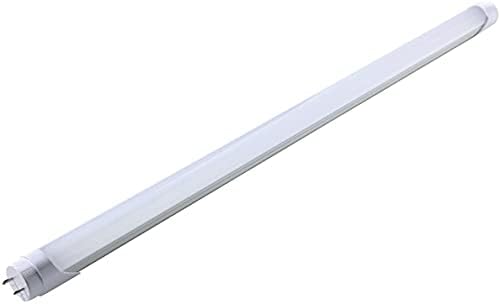 LED蛍光灯20W形 直管 58cm グロー式工事不要 色温度6000K 昼光色 背面はアルミ放熱板 安心長寿命