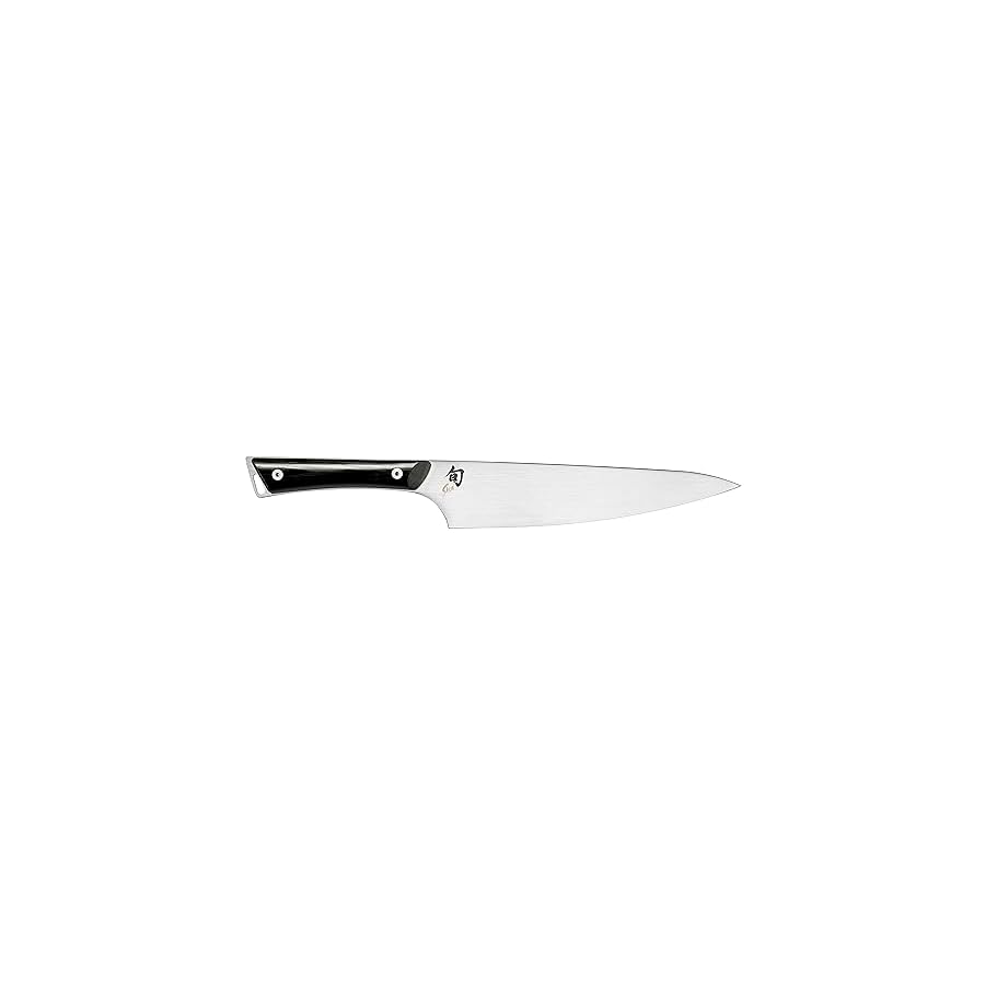 Shun Kazahana 8" Chef’s Knife, Handcrafted Japanese Kitchen Knife, AUS10A Stainless Steel Blade, Pakkawood Handle, Gyuto-Style Chef Knife for Professional and Home Chefs