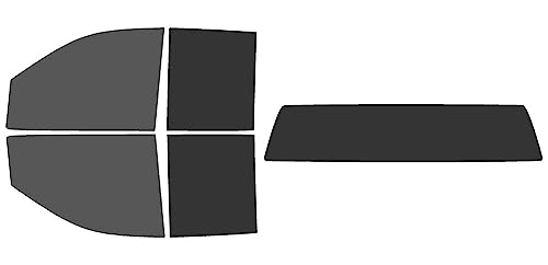 The Tint Effect Precut Window Tint Kit Compatible with Chevrolet Silverado 2500 & 3500 HD Double Cab (2020-2025)(30% Front / 15% Rear/Solid Rear) Automotive Film