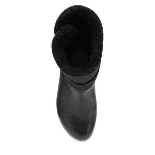 Dansko Multi-Look Fur Boots for Women Lilith Winter Boot with Real Shearling Shaft and Button Closure for Adjustable Fit and Style2