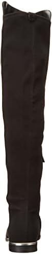 Calvin Klein Women's Rania Over-The-Knee Boot, Black Suede 002, 9.5 | Image 2